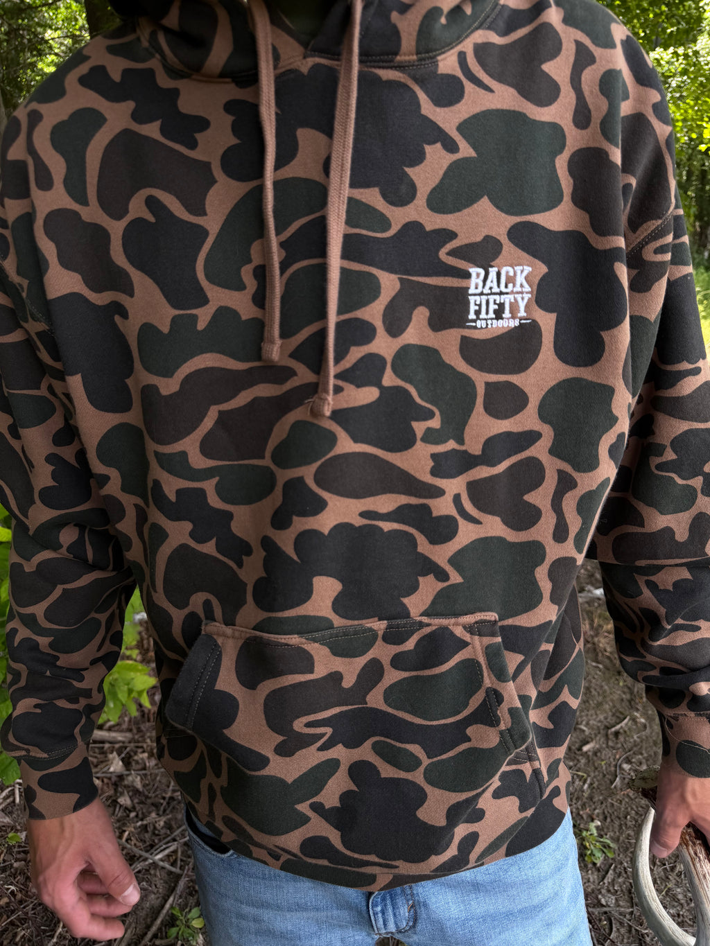 Back Fifty Duck Camo Hoodie