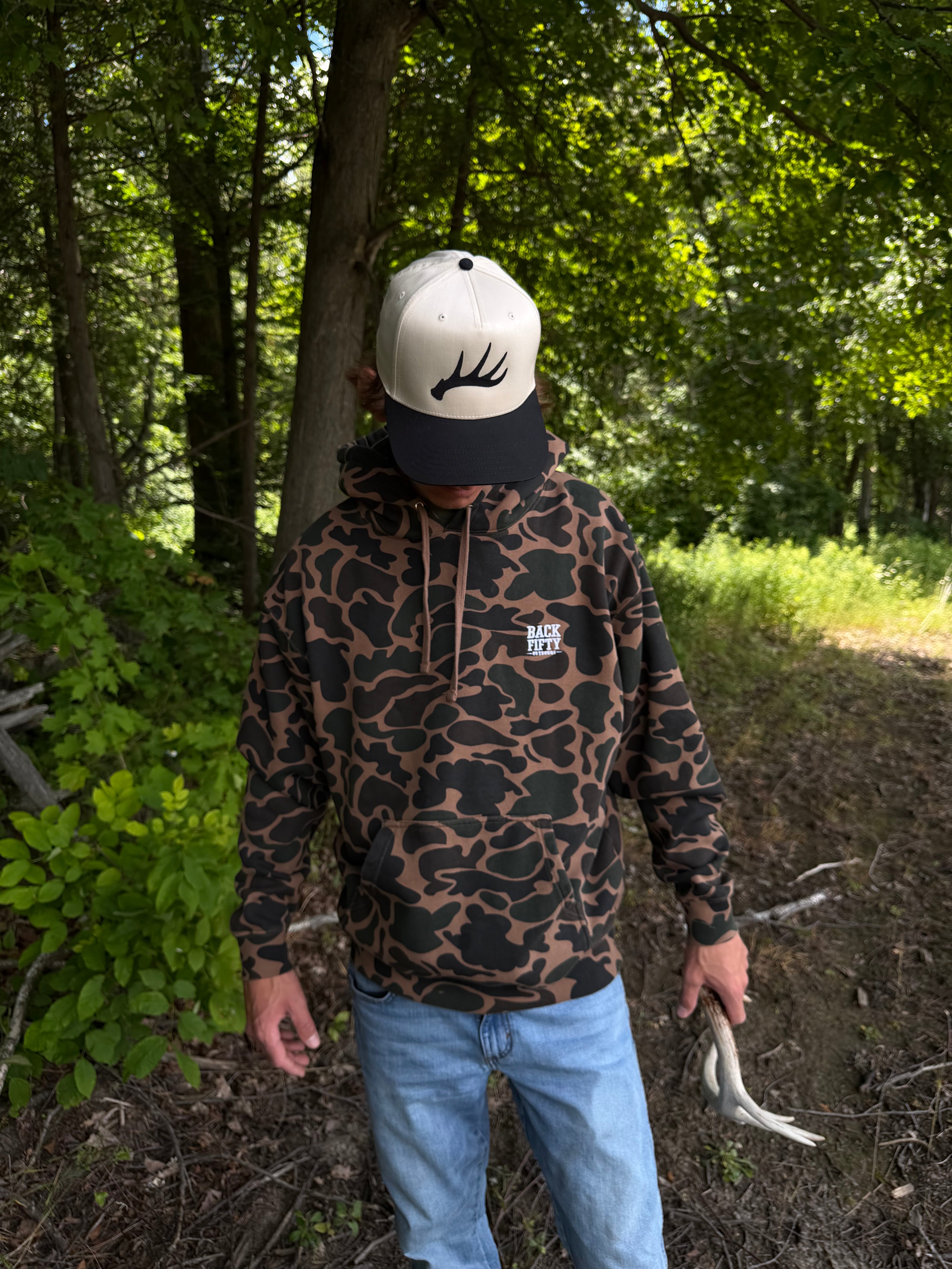 Back Fifty Duck Camo Hoodie