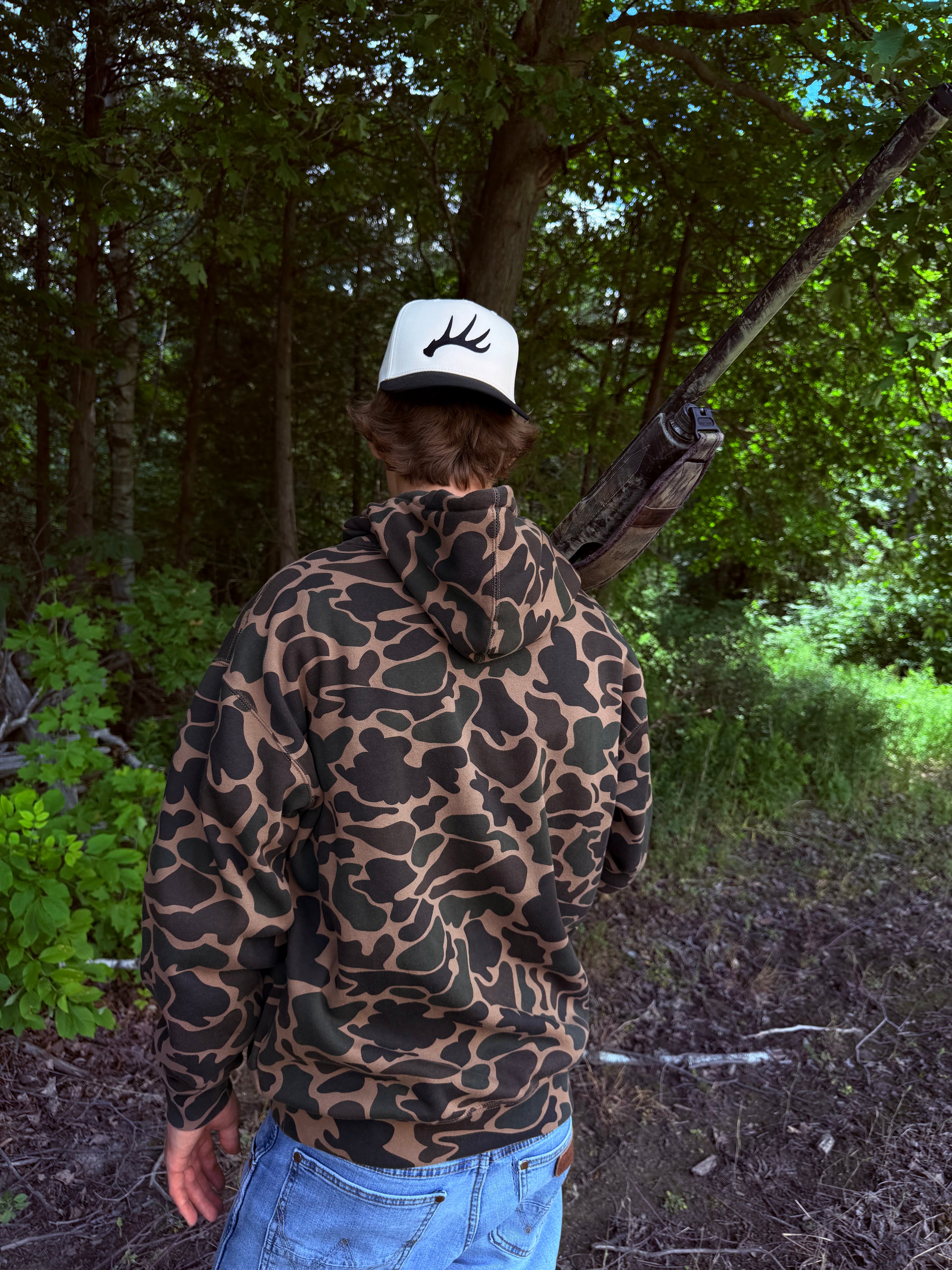 Back Fifty Duck Camo Hoodie