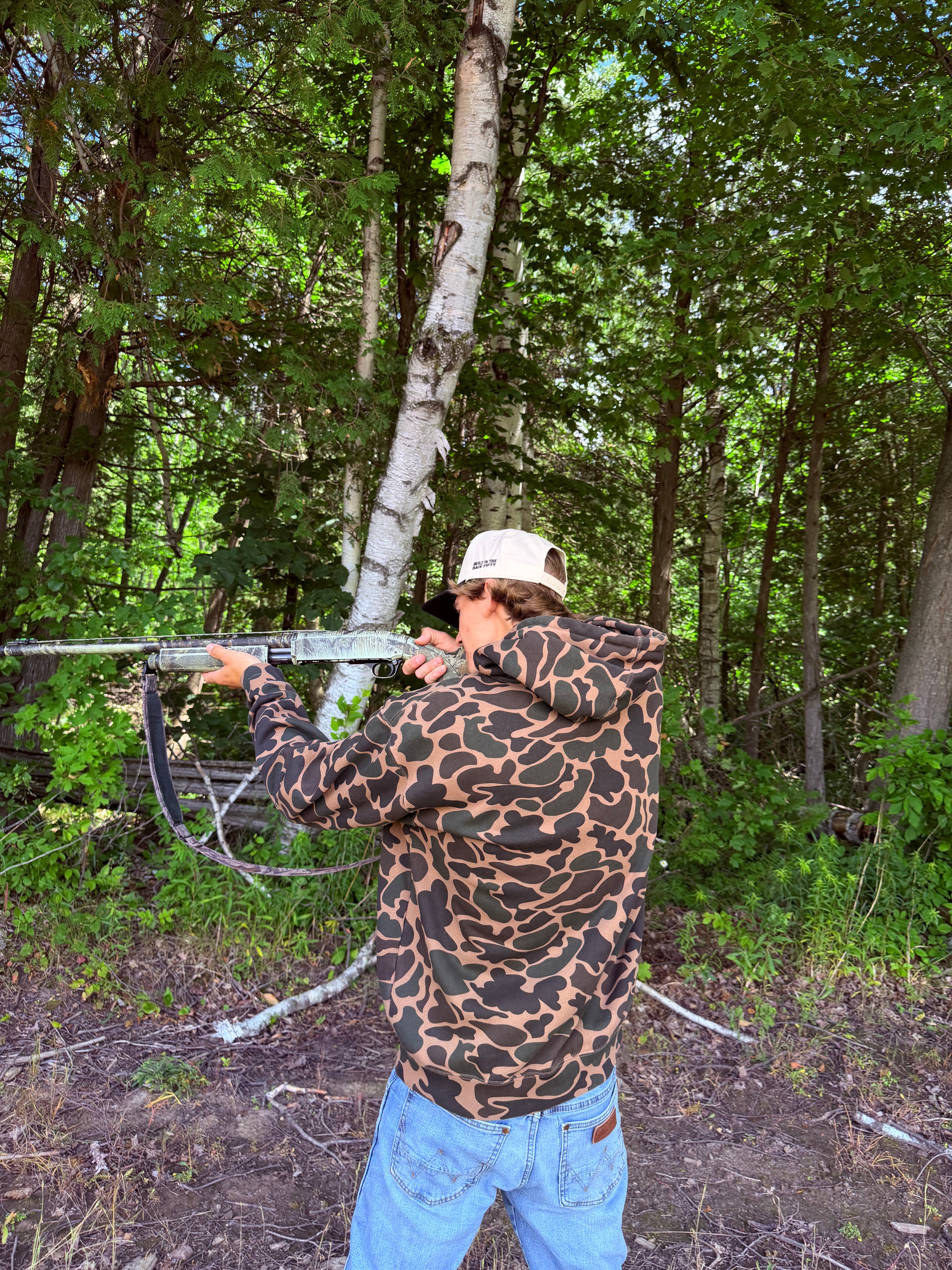 Back Fifty Duck Camo Hoodie