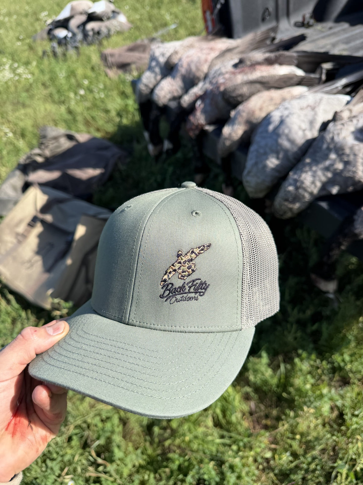 Cupped Up Camo Duck Cap