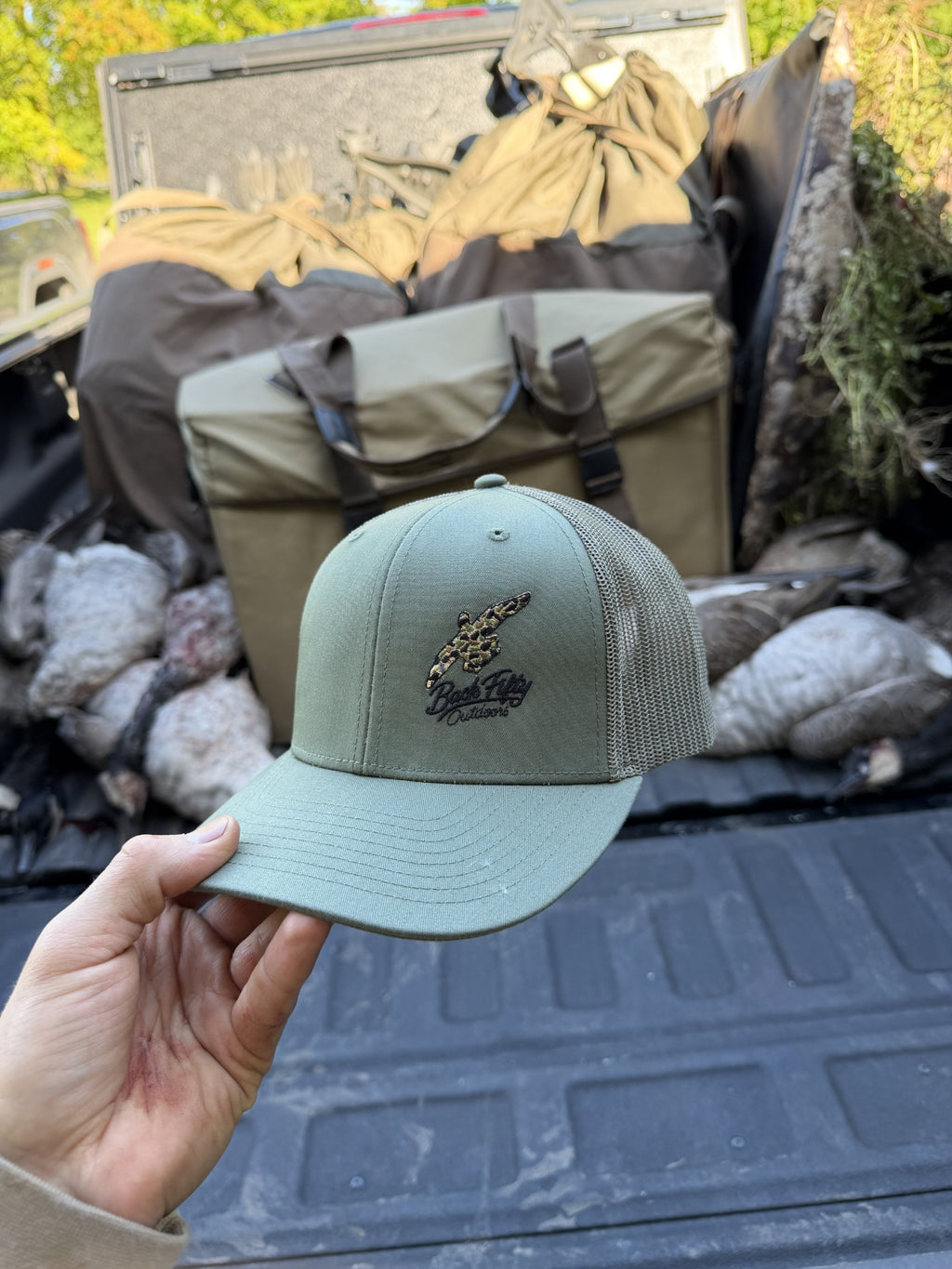 Cupped Up Camo Duck Cap