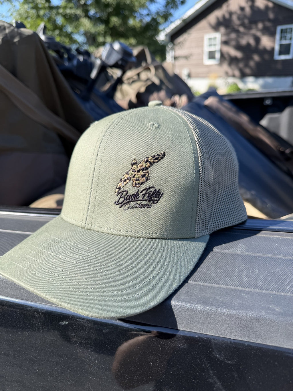 Cupped Up Camo Duck Cap
